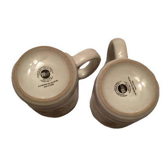 RAGGEDY ANN & ANDY DOLLS SET OF 2 COFFEE MUGS CUPS HOUSTON HARVEST - Picture 8 of 8